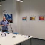 Thomas Jost bereits im WEST 1 mit Bilder auf Papier