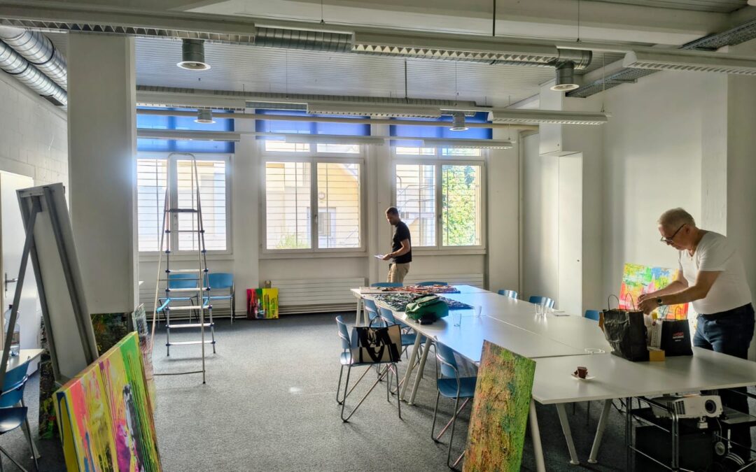 Neue Ausstellung im Entstehen