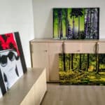 Ausstellung Selina Kreyer (geb. Haas): Vorbereitungen im Raum WEST 2